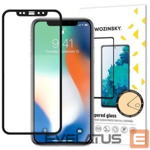Aizsargstikls Wozinsky Apple iPhone 12 Pro/12 Glue Tempered Glass Full Screen Black