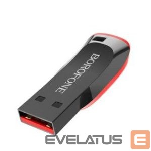 Cita datorprece Borofone  PENDRIVE BUD2 GENEROUS USB 2.0 8GB Black