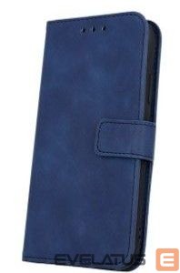 Atveramie maciņi iLike Samsung Galaxy A34 5G Smart Velvet case Navy Blue
