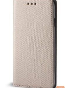 Atveramie maciņi iLike Samsung Galaxy A54 5G Smart Magnet case Gold