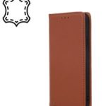 Atveramie maciņi iLike Samsung Galaxy A54 5G Genuine Leather Smart Pro case Brown