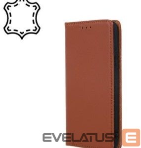 Atveramie maciņi iLike Samsung Galaxy A54 5G Genuine Leather Smart Pro case Brown