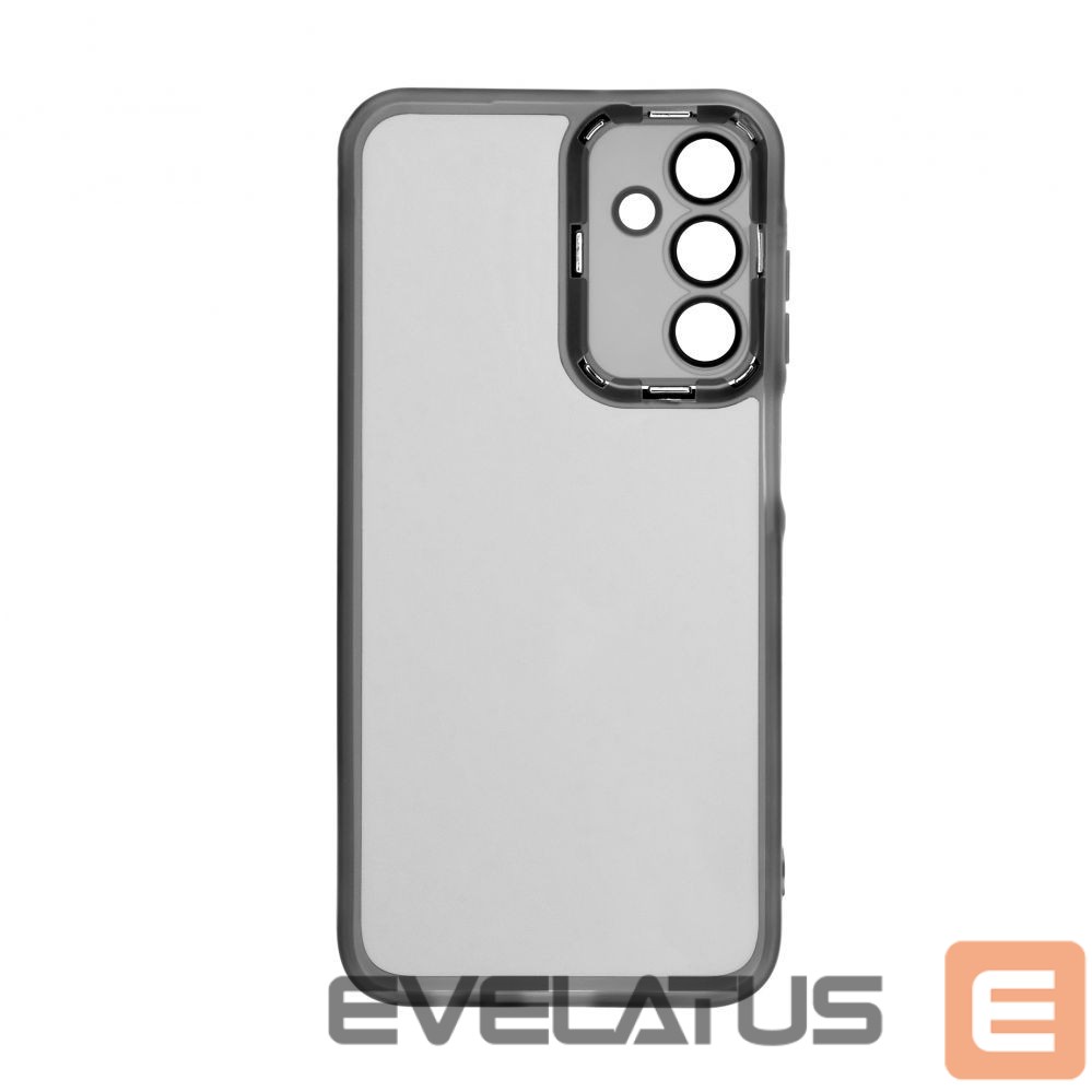Aizmugurējais vāciņš iLike Samsung Galaxy A15 Transparent Case and Camera Protection Black