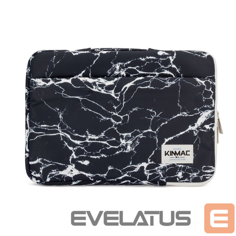Portatīvo datoru soma iLike 13-14 Inches Fabric Laptop Bag Marble Black
