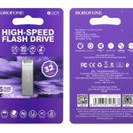 Zibatmiņa Borofone  PENDRIVE BUD1 NIMBLE USB 2.0 32GB Silver