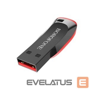 Zibatmiņa Borofone  PENDRIVE BUD2 GENEROUS USB 2.0 16GB Silver