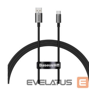 Kabelis Baseus  Superior Series USB-A / USB-C cable 100W 1m Black