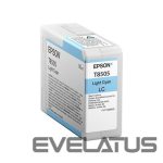 Aksesuāri un izejmateriāli EPSON  T8505 Ink Cartridge, Light Cyan 