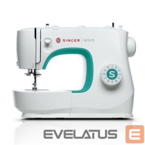 Cita mazā sadzīves tehnika Singer  Sewing Machine M3305 Number of stitches 23, Number of buttonholes 1, White 