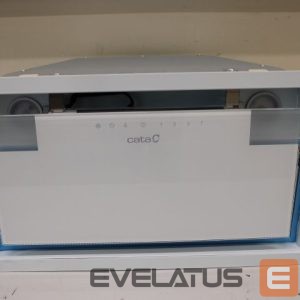 Iebūvējams tvaika nosūcējs Cata  SALE OUT.   Hood GC DUAL A 45 XGWH Canopy Energy efficiency class A Width 45 cm 820 m³/h Touch control LED White glass DAMAGED PACKAGING 