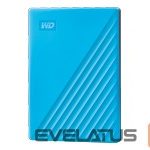 Datoru piederumi Western Digital  WD My Passport 2TB portable HDD Blue 