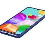 Aizmugurējais vāciņš Samsung - Galaxy A41 Silicone Cover case Blue