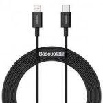 Kabelis Baseus  CABLE LIGHTNING TO USB-C 2M/BLACK CATLYS-C01 