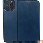 Atveramie maciņi iLike Samsung Galaxy A15 4G / A15 5G Smart Suede case Navy Blue