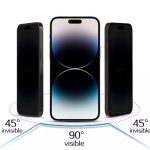 Aizsargstikls iLike Samsung GALAXY A33 5G Tempered Privacy Glass Black