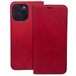 Atveramie maciņi iLike Xiaomi Redmi Note 13 5G (global) Smart Suede case Red