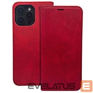 Atveramie maciņi iLike Xiaomi Redmi Note 13 5G (global) Smart Suede case Red