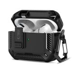 Maciņš austiņām Tech-Protect Apple AIRPODS PRO 3 CARBONOX MAGSAFE Black