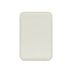 Maciņš universāla kabata Evelatus Universal PU Leather Wallet with MagSafe White