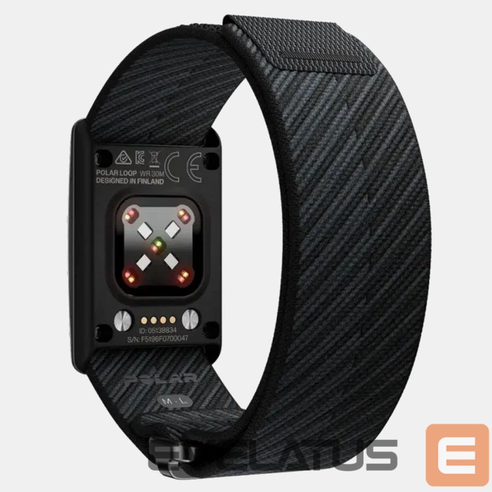 Fitnesa aproce Polar LOOP GEN2 BLK/BLK S-L