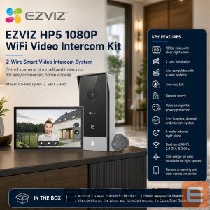 Videofoni EZVIZ  CS-HP5   (2MP) Durvju zvans 