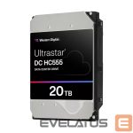 Cietais disks HDD Western Digital  HDD| ULTRASTAR|Ultrastar DC HC555|WUH722020CL5204 0B47749|20TB|512 MB|7200 rpm|3,5"|MTBF 2500000 hours|0B47749 