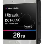 Cietais disks HDD Western Digital  HDD| ULTRASTAR|Ultrastar DC HC590|WUH722626ALE6L4 0F65672|26TB|SATA 3.0|512 MB|7200 rpm|3,5"|0F65672 