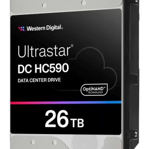 Cietais disks HDD Western Digital  HDD| ULTRASTAR|Ultrastar DC HC590|WUH722626ALE6L4 0F65672|26TB|SATA 3.0|512 MB|7200 rpm|3,5"|0F65672 