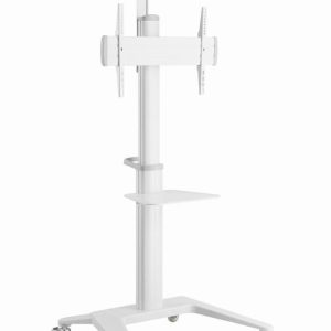 TV aksesuāri Gembird  TV SET ACC FLOOR STAND 37-70"/WHITE TVS-70T-02-W 