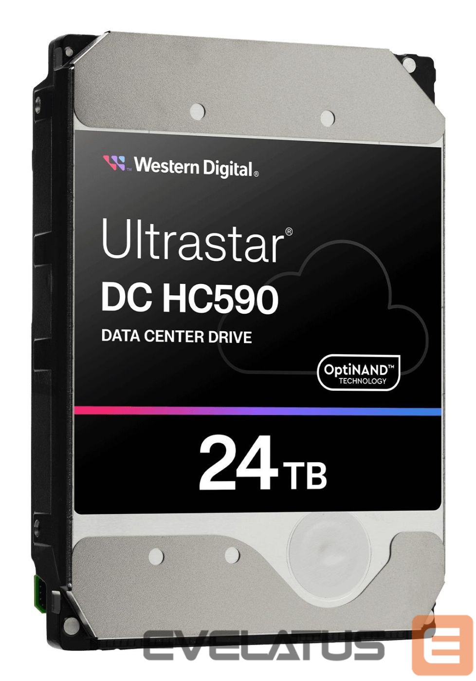 Cietais disks HDD Western Digital HDD||SAS|3.5 "|7200 RPM| 24 TB|WUH722624AL5204 0F59373|Ultrastar DC HC590|0F59373