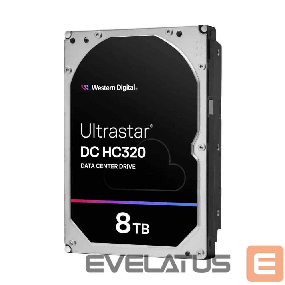 Cietais disks HDD Western Digital HDD| ULTRASTAR|Ultrastar DC HC320|HUS728T8TAL5204|8TB|SAS|256 MB|7200 rpm|3,5"|0B36400