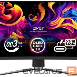 Monitors MSI  Monitor||49 "|5120 x 1440 pixels|Dual QHD|Native aspect ratio 32:9|QD-OLED|Curved|MPG491CQPXQD-OLED 