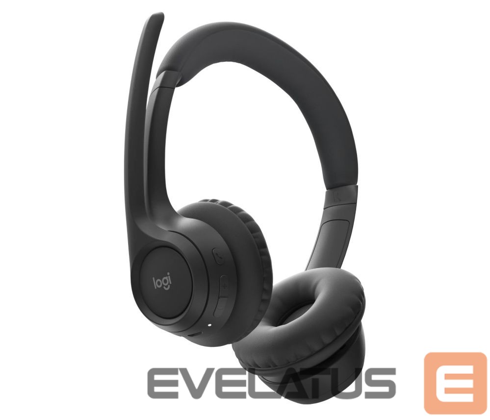 Vadu austiņas Logitech HEADSET ZONE 300/MIDN BLACK 981-001407