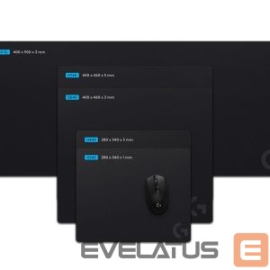 Datora pele Logitech  MOUSE PAD G240/BLACK 943-000785 