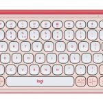 Datora tastatūra Logitech  KEYBOARD WRL POP ICON KEYS/LIL&OFF WH 920-013073 