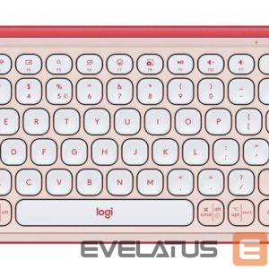 Datora tastatūra Logitech  KEYBOARD WRL POP ICON KEYS/LIL&OFF WH 920-013073 
