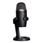 Austiņas ar mikrofonu Logitech  MICROPHONE BLUE YETI NANO/BLACK 988-000401 