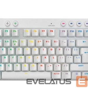 Datora tastatūra Logitech  KEYBOARD PRO X TKL RAPID/ENG WHITE 920-013242 