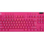 Datora tastatūra Logitech  KEYBOARD WRL PRO X TKL/PINK 920-012159 