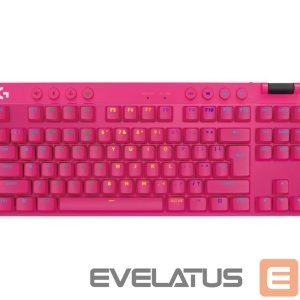 Datora tastatūra Logitech  KEYBOARD WRL PRO X TKL/PINK 920-012159 