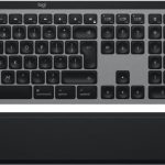 Datora tastatūra Logitech  KEYBOARD +MOUSE COMBO MXKEYS S/GREY 920-012845 