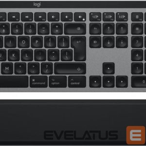 Datora tastatūra Logitech  KEYBOARD +MOUSE COMBO MXKEYS S/GREY 920-012845 
