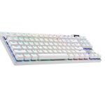 Datora tastatūra Logitech  KEYBOARD WRL PRO X TKL/WHITE 920-012148 