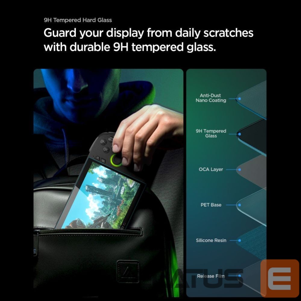 Citas preces Spigen Spigen Glas.tR Slim Tempered Glass 2-Pack for ROG Xbox Ally X (2024/2025) / ROG Xbox Ally (2025) / ROG Ally (2023) / MSI Claw 7 AI+