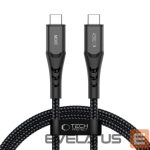 Citas preces Tech-Protect  Tech-Protect Ultraboost UB11T USB-C / USB-C PD 100W / QC3.0 Cable 100 cm - Black 