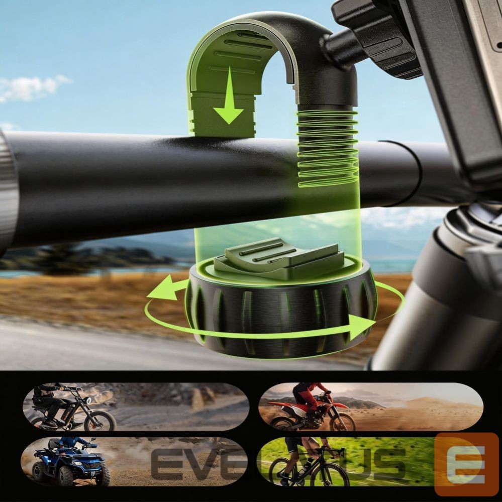 Citas preces Tech-Protect Tech-Protect V6 Handlebar Mount - Black