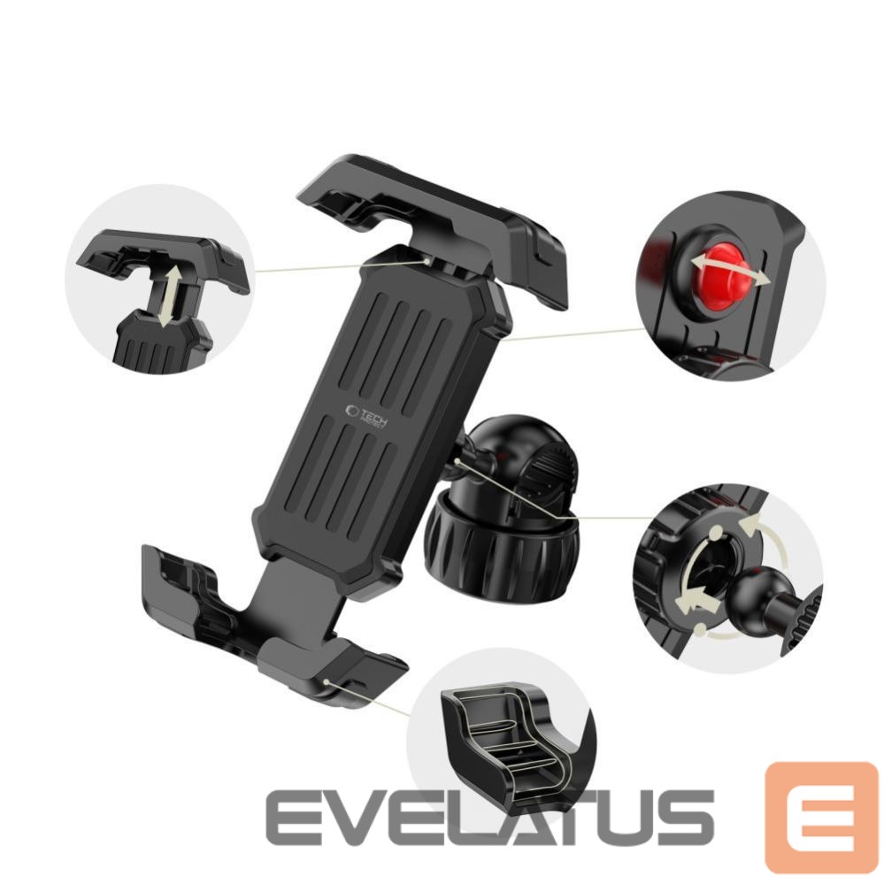 Citas preces Tech-Protect Tech-Protect V6 Handlebar Mount - Black