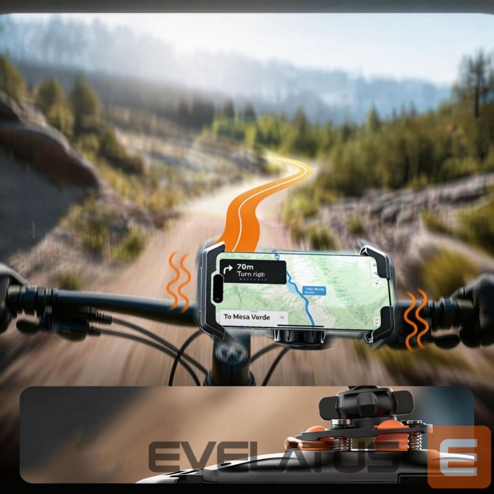 Citas preces Tech-Protect Tech-Protect V6 Handlebar Mount - Black