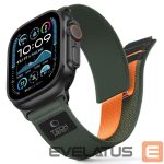 Citas preces Tech-Protect  Tech-Protect Nylon Elite Strap for Apple Watch 44/45/46/49 mm - Green/Orange 