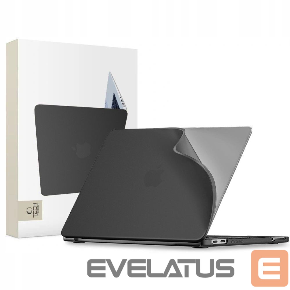 Citas preces Tech-Protect Tech-Protect Softshell Case for MacBook Neo 13" 2026 - Matte Black